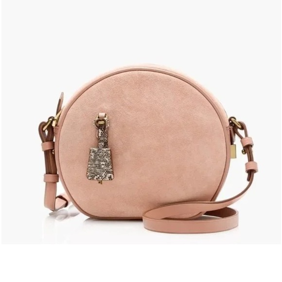 J. Crew Handbags - J.Crew light blush/beige leather crossbody bag NWT